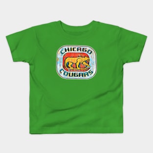 Chicago Cougars Hockey Kids T-Shirt